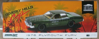 GREENLIGHT 19110 Plymouth - Fury Checker Cab Taxi 1976
