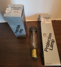 New Old Stock 2 Original GE 500W Projector Lamp Bulb DFD