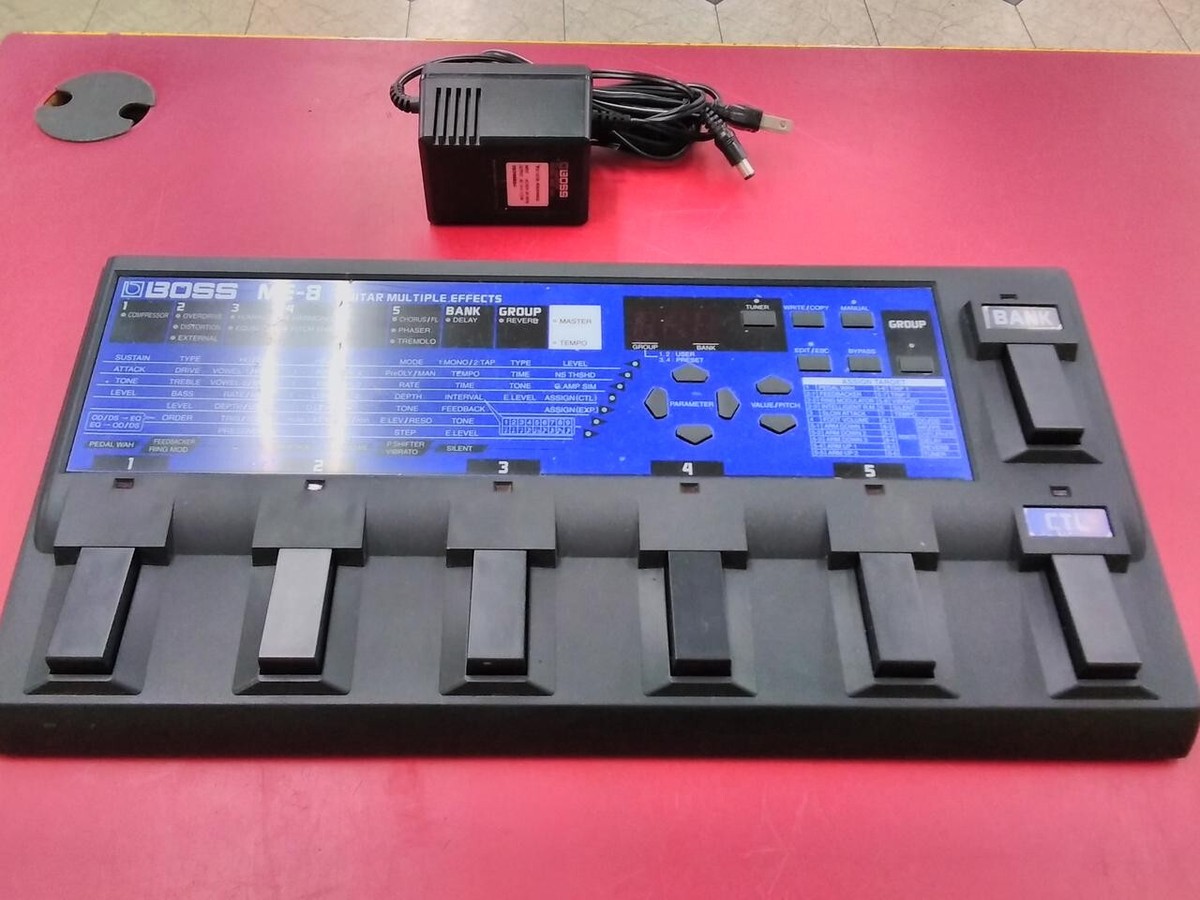 BOSS ME-8 GUITAR MULTIPLE EFFECTS 本体 BOSS ME-8 Guitar Multiple Effects Distortion Chorus Japan | eBay
