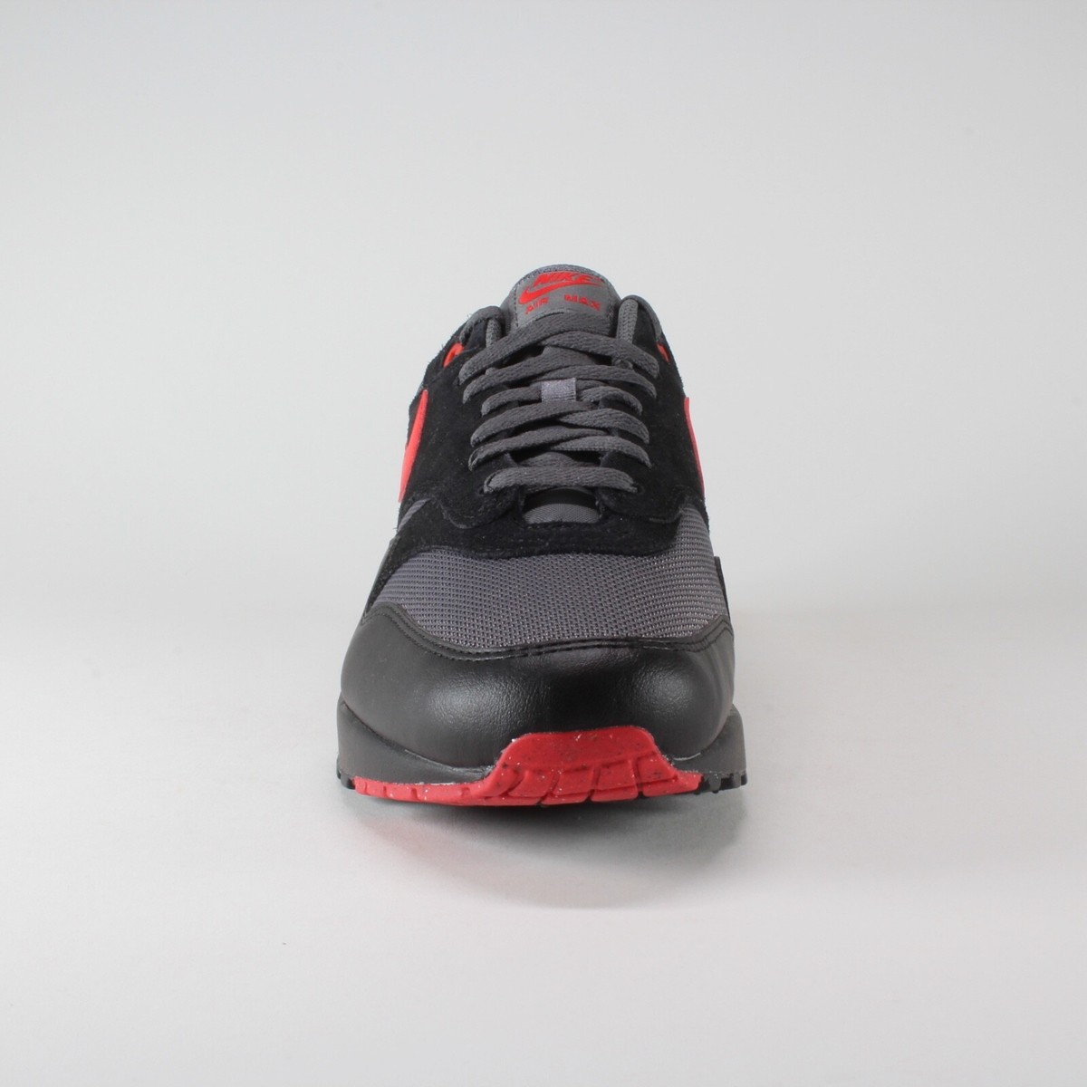 NEW Nike Air Max 1 ESS \'Vamps\' Bred Black Red Grey FZ5808-008 Men Size 11 Nike Air Max 1 ESS Vamps Bred Black Grey University Red  main image 4