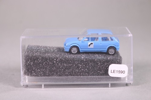 LE1590 Revell Praline 5604 train Ho 1/87 Voiture Citroën AX Telecom bleue | Zustand: Occasion