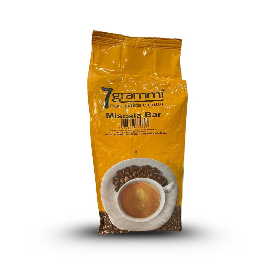 7Grammi Caffè in Grani Miscela Bar 1Kg Chicchi