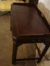 Mahogany writing desk or hall table
