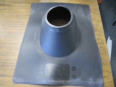 Oatey Co 639 Roof Flashing 4 All Neoprene Black One Piece Design Ebay