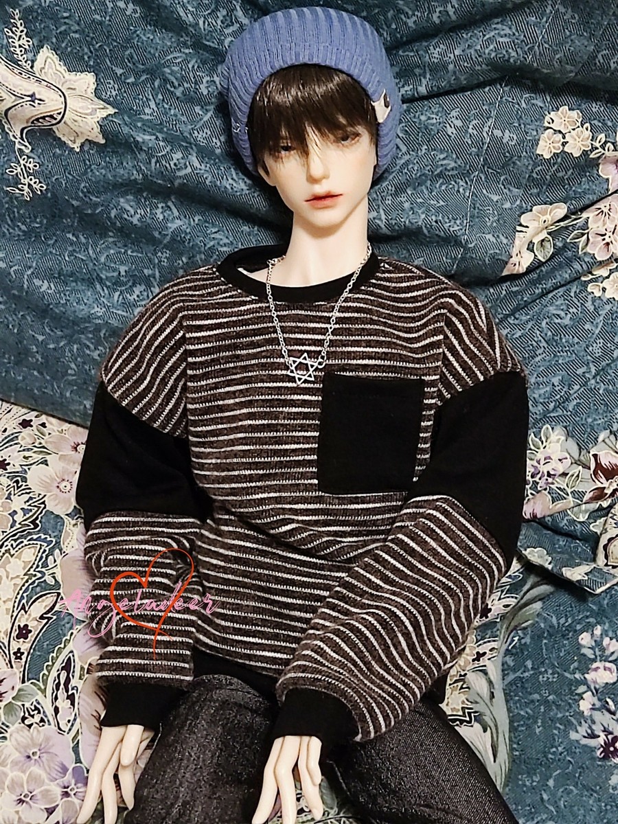 1/4 1/3 Uncle BJD Outfit Doll Clothes Spliced Striped