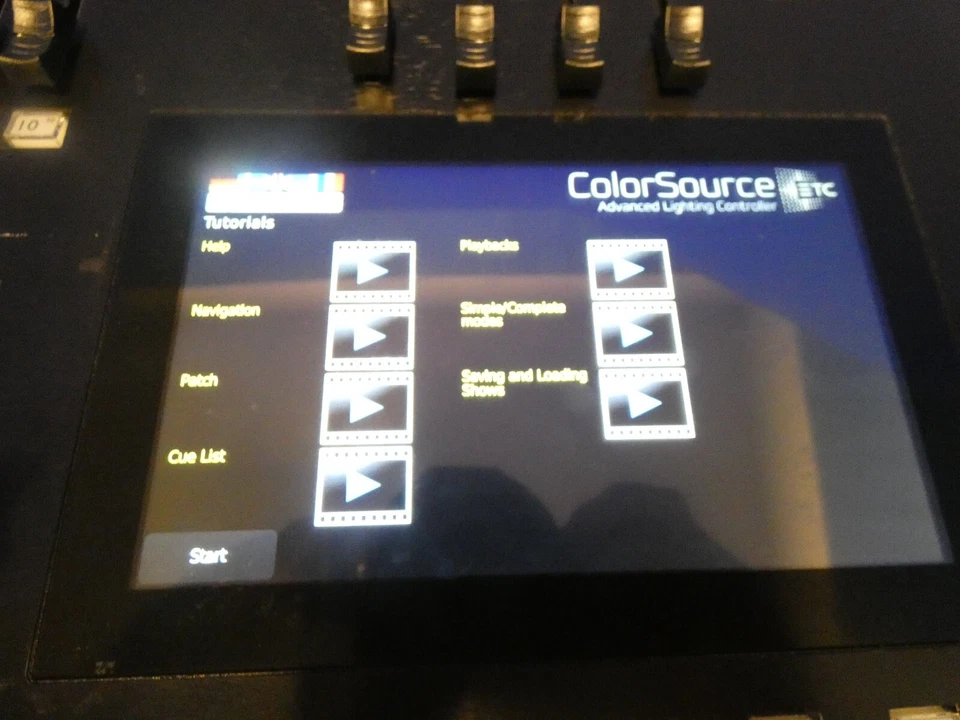 ETC ColorSource 20 DMX Lighting Console w/Power Supply, P/N 7225A1000-US - Image 3 of 4
