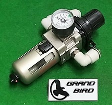 SMC AW30-03B REGULATOR W/ Gauge, USED