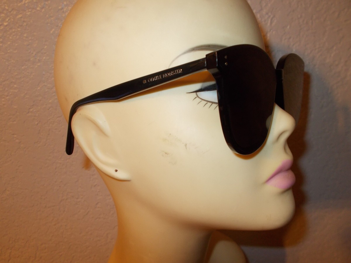 GENTLE MONSTER My Ma Black Frame Gray Lenses Sunglasses | eBay