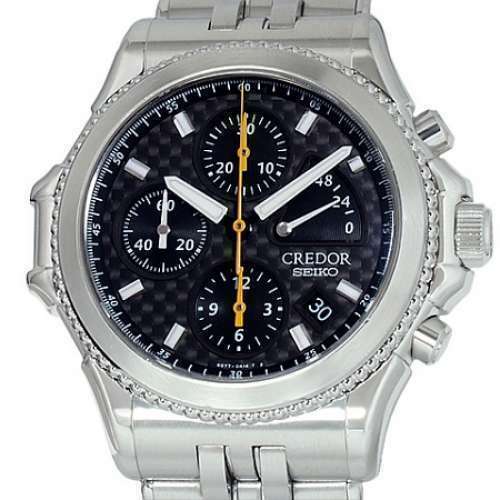 Seiko Credor Men's Black Watch - GCBK997 for sale online | eBay