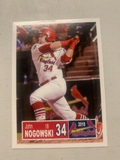 John Nogowski Card 2018 Springfield Cardinals Team Card