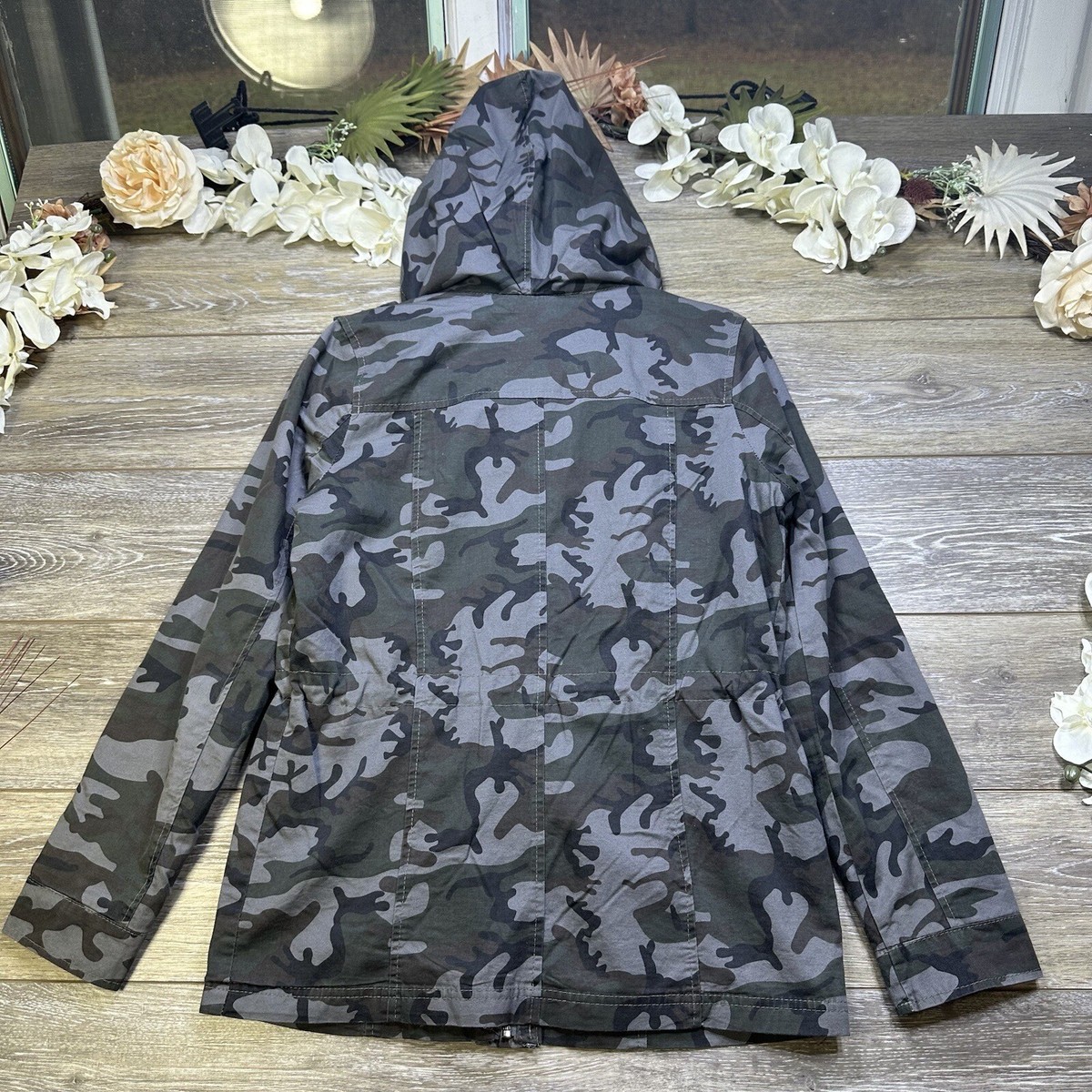 ジャケット・アウター UTILITY HOODED JACKET CAMO M 98057-