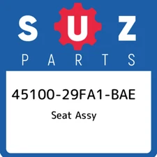45100-29FA1-BAE Suzuki Seat assy 4510029FA1BAE, New Genuine OEM Part