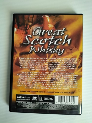 Great Scotch Whisky (2006) - Rare OOP Documentary - All Region DVD - Picture 2 of 3