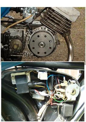 simson sr50 vape Halteblech für Regler + Zündspule (VAPE Umbau) main image 1