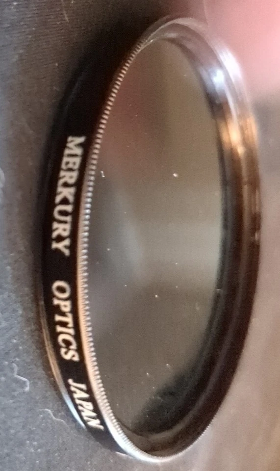 MERKURY OPTIC 62mm POLARIZER FiLTER w/ 52mm CLEAR CASE & OPTICS CASE - Image 4 of 4