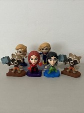 Marvel Avengers McDonalds Happy Meal Toys Lot Of 6 Figures Guardians Eternals