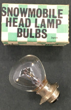 6235J Vintage Snowmobile Headlight Bulb "J" Type Base  12V 35/35W Scorpion
