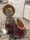 Shawnee Pottery Planter Country Boy High Stump USA 532 — photo 1