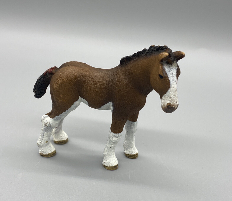 Schleich D-73527 Am Limes 69 Brown/White Horse Figure 2015