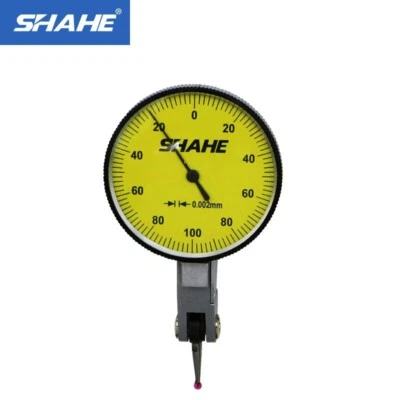 SHAHE Tools 0-0.2 mm 0.002 mm Dial Test Indicator With Red Jewel 5313-02A