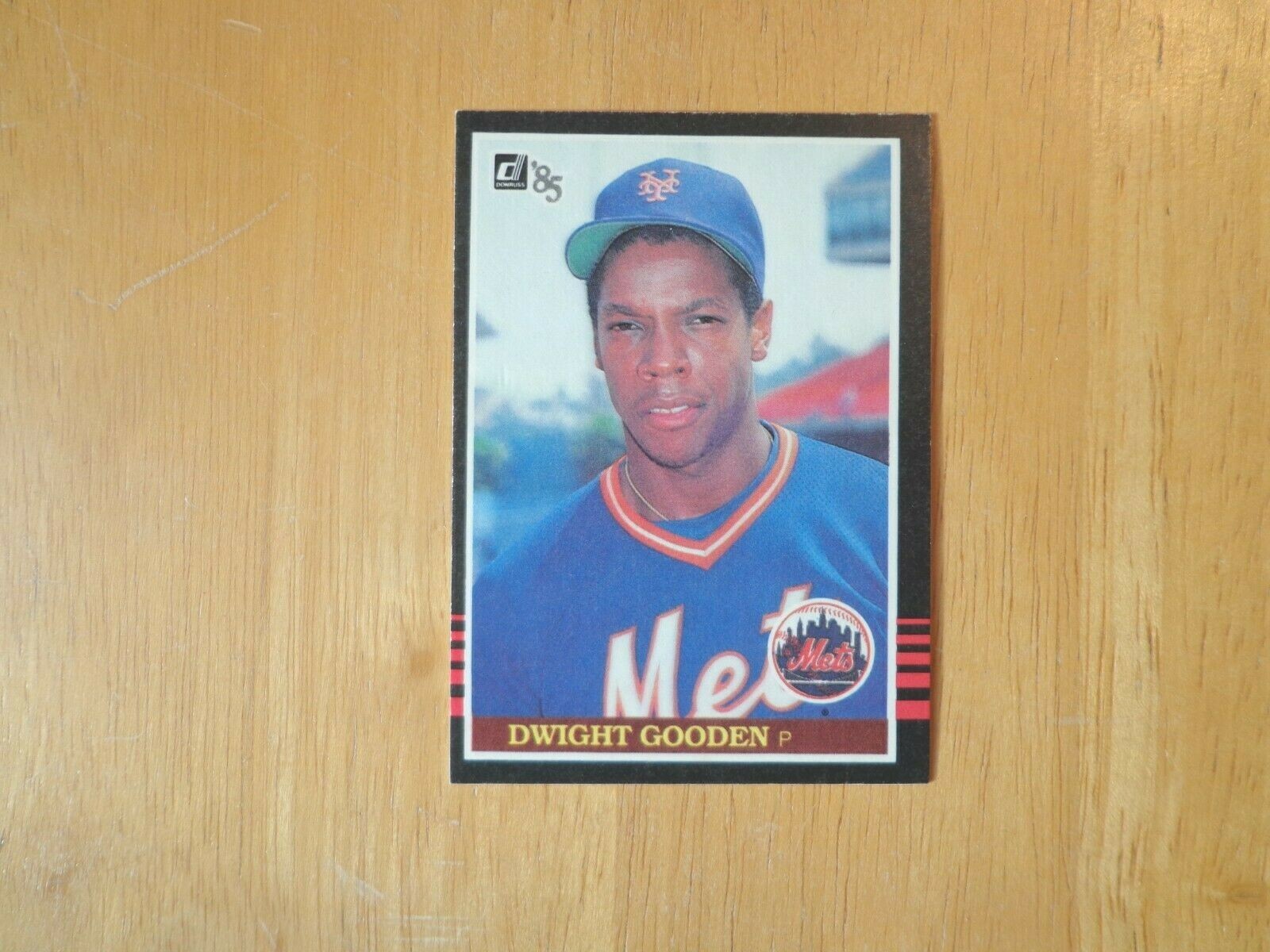 1985 Donruss Dwight Gooden #190 Rookie Card  New York Mets #3