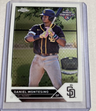 2023 Topps Pro Debut #PDC-107- DANIEL MONTESINO Chrome Parallel SP Rookie RC