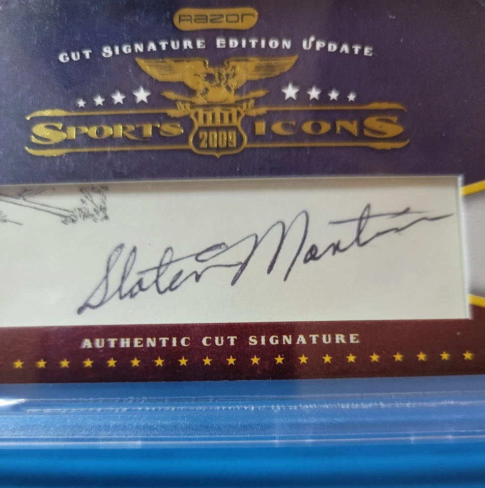 SLATER MARTIN MINNAPOLIS LAKERS 2009 NAVALHA ESPORTES ÍCONE CORTE PÁTIO AUTOMÁTICO 3 de 4 HOF - Imagem 2 de 4