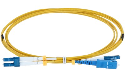 Tonitrus - LWL-DX-SM-2LC-1SC/1LC-2m - 2xLC/UPC- 1xSC/UPC & 1xLC/UPC - Duplex