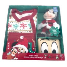 Disney Store Mickey Mouse and Friends Baby Holiday Gift Set 9-12M