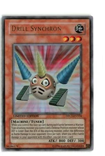 DRILL SYNCHRON DPCT-ENY04 LIMITED EDITION Yugioh TCG LP