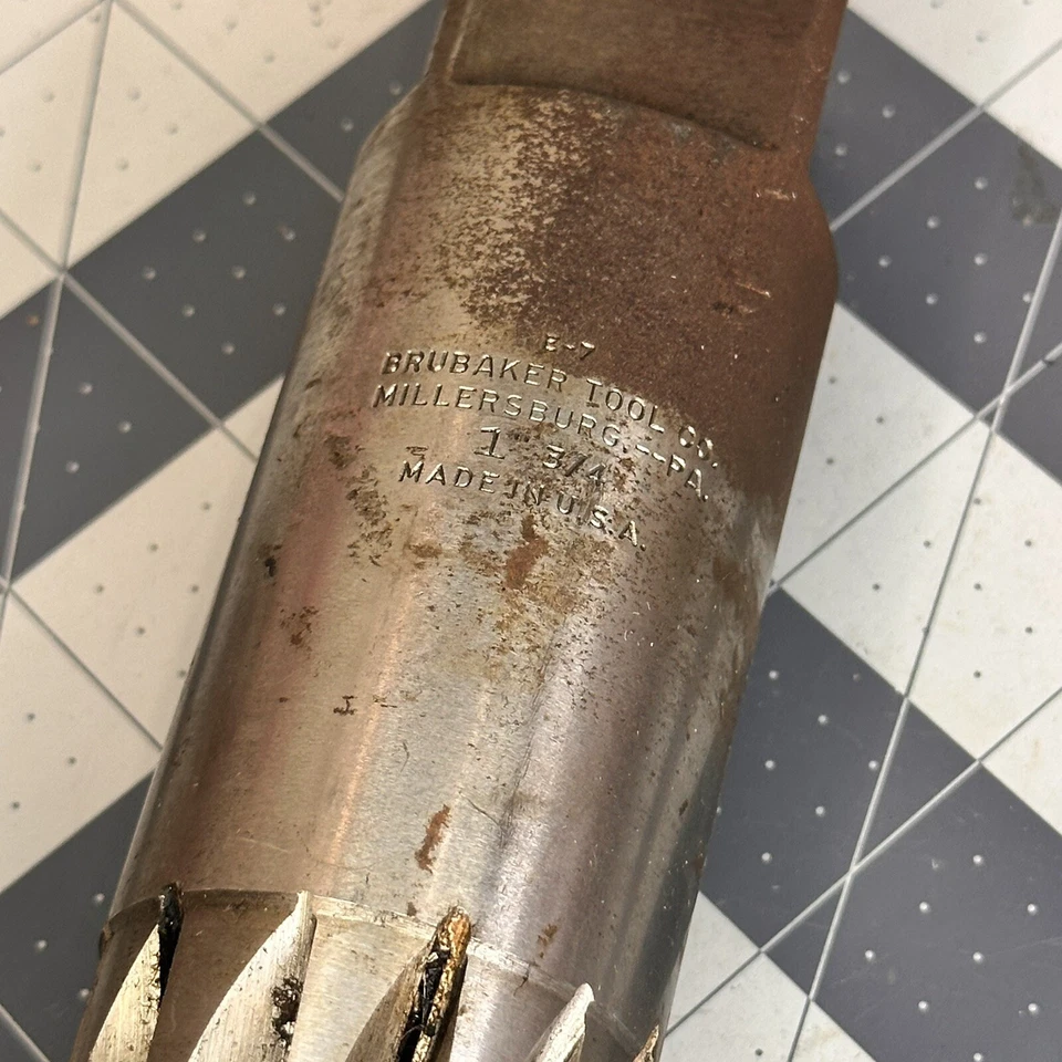 Brubaker Tool Co. 1-3/4” 1.75” Spiral Expansion Hand Reamer - Image 3 of 4