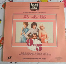 JANE FONDA DOLLY PARTON 9 TO 5 RARE VINTAGE 1980 LASERDISC FILM country classic