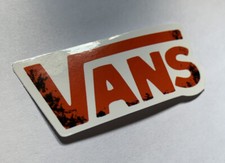 VANS Off The Wall 3  Inch Skateboard Sticker Blood Splatter Red Decal