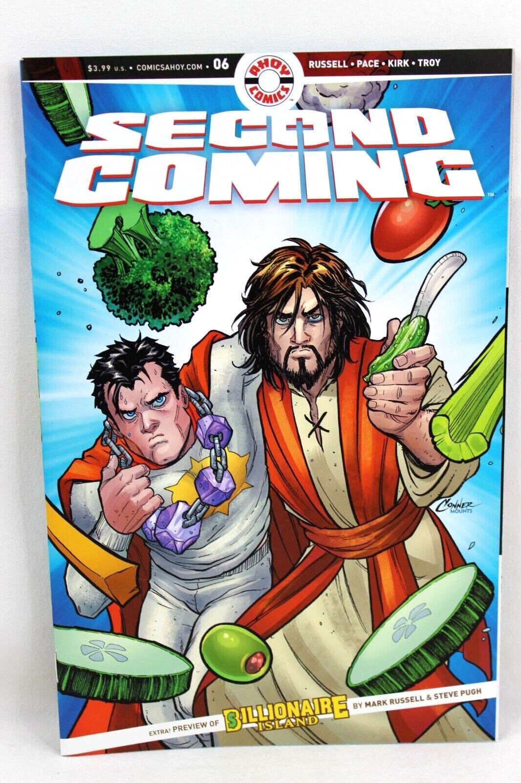 Cómics Ahoy 2020 de Amanda Conner Billionaire Island Preview F+