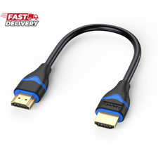 4K Short HDMI Cable 6 Inch, HDMI Cord 0.5FT High Speed HDMI to HDMI Cable 2.0(4K