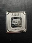 Geiger Edelmetalle 1 oz .999 Fine Silver Bar Schloss Güldengossa Square in Assay