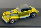 Vintage Hot Wheels Redline 1971 Bold Yellow Classic Cord - Great Car, No Reserve