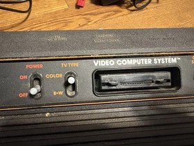 Vintage Atari CX-2600A Video Computer System Home Gaming System W/ 14 Games