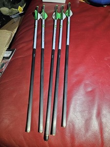 CenterPoint Archery 400-Grain 20" High Performance Carbon Arrows Bolts 5Pk USED