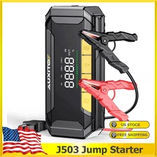 12V 6000A Car Jump Starter Power Bank with Battery Charger 20000mAh Portable Kit