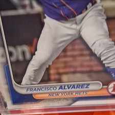 Topps Bowman Francisco Alvarez #75 New York Mets 2024 MLB Baseball Card