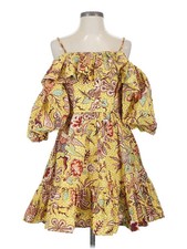 Ulla Johnson Women Yellow Cocktail Dress 4