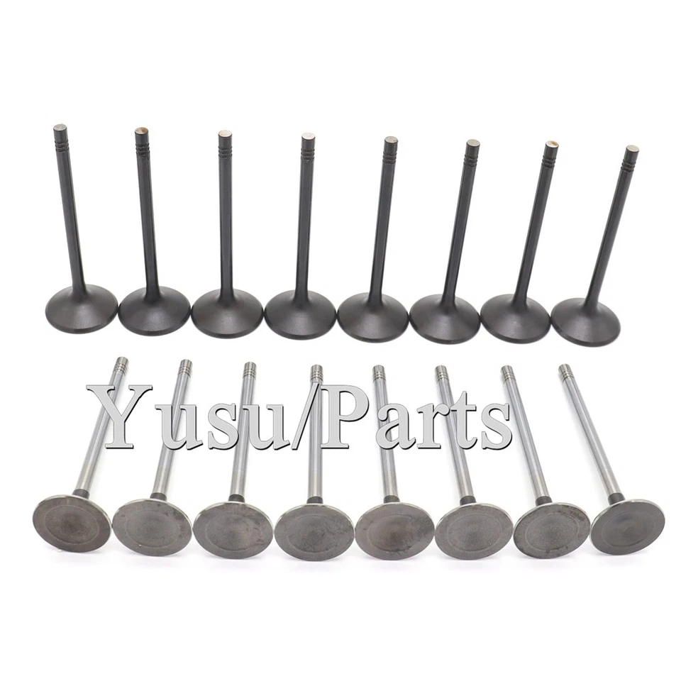 Válvulas de escape de admisión OEM para Chevy Equinox GMC Terrain Buick 2007-2017 2,4 L Foto 3 de 4