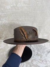 Vntg Stratton Self Forming Park Ranger / Law Enforcement Summer Dress Hat 7-1/4