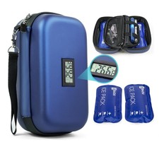 Insulin Cooler Travel Case TSA Approved Medication Diabetic Cooler for Travel...