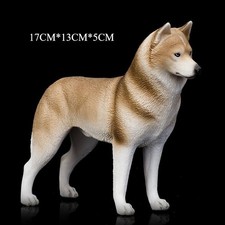 Siberian Husky Dog Animal Toy 5 Inch PVC Action Figure Doll Kids Toys Gifts