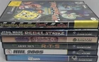 6 Nintendo Gamecube Games Lot,  Spongebob Star Wars Spyro Nemo RTS NHL  -Tested-