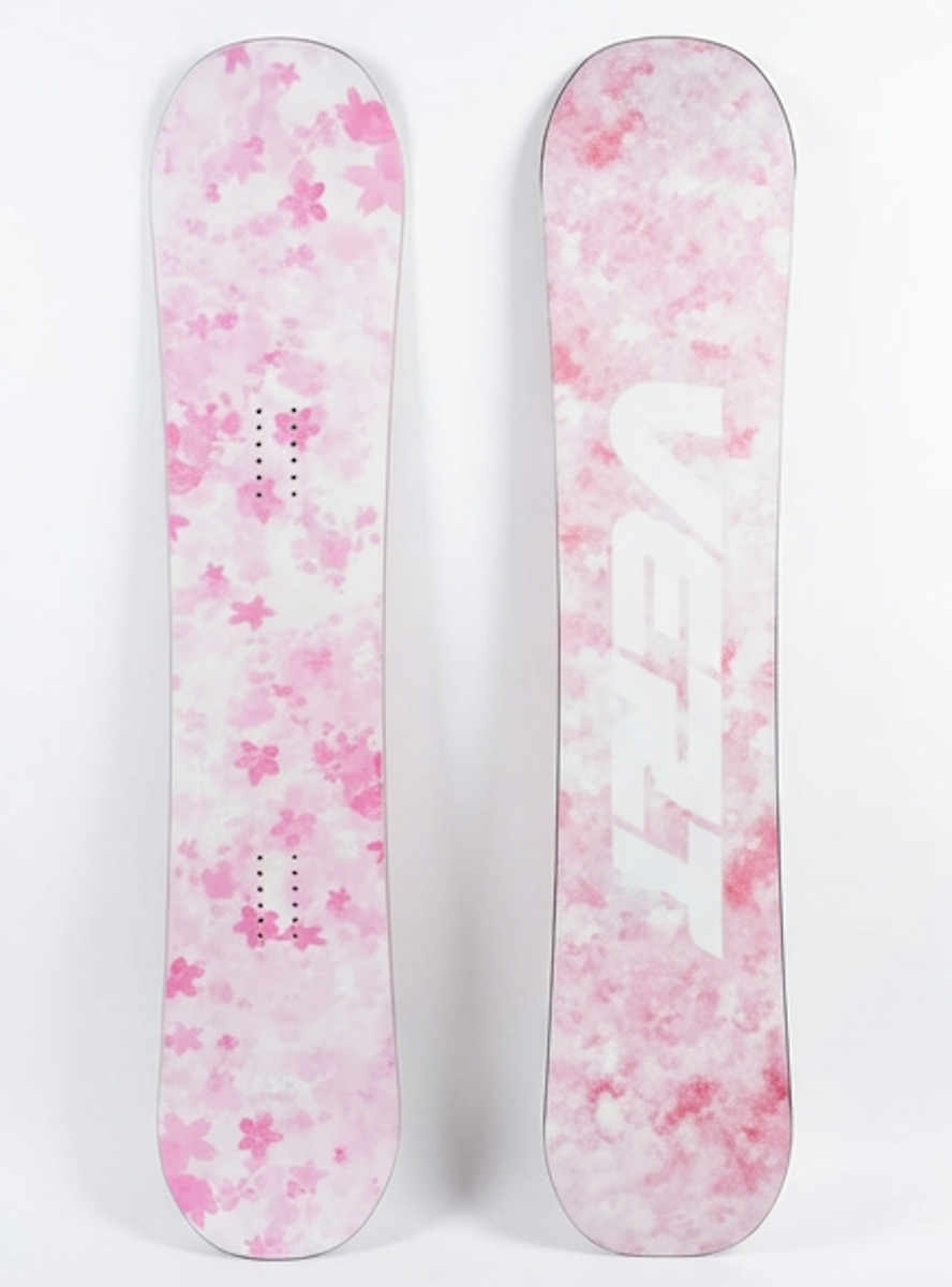 Vert Snow Board - 2025 The Sakura Snowboard All-Mountain Pink True