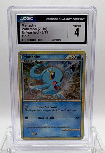 Manaphy graded CGC 4 for sale on eBay