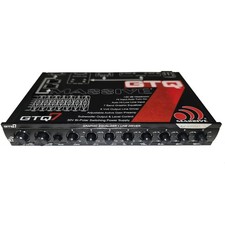 Massive Audio 7-Band Graphic Equalizer - 8 Volt Rca Outputs GTQ7 In-dash EQ